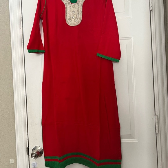 Leggings with kurta - Picture 2 of 3